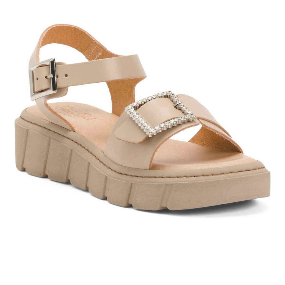 NEW Carlo Pera Genuine‎ Italian White Leather Shoes Size 9